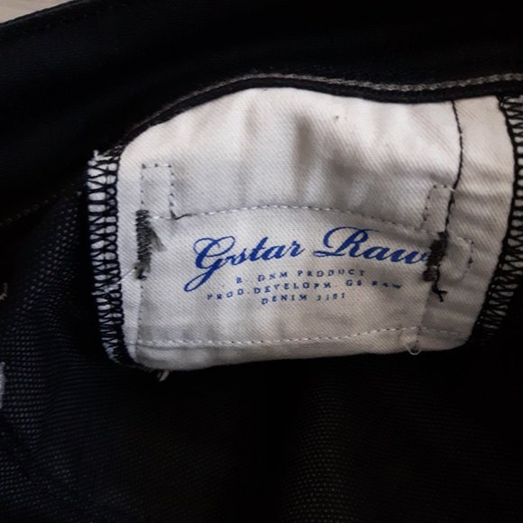 G-Star Raw Jeans Women Low Loose Tapered Fit Size 28 Length 32 Wax Denim - Picture 10 of 16